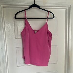 A New Day Pink Spaghetti Strap Top
